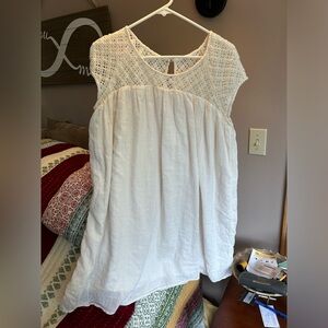 Boho style summer dress.